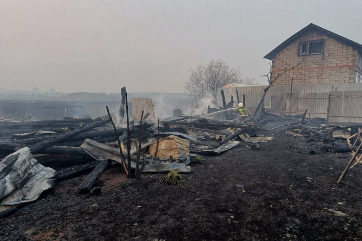    Виновника пожара в садах нашли в Озёрске