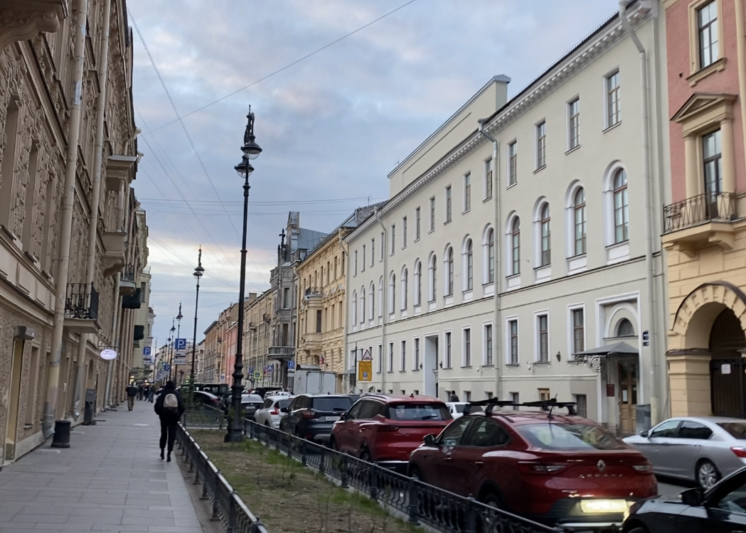 Вечером в Петербурге. От Моховой по набережной Фонтанки и Невскому  проспекту. | Павел Бочкарев Путешествуем вместе | Дзен