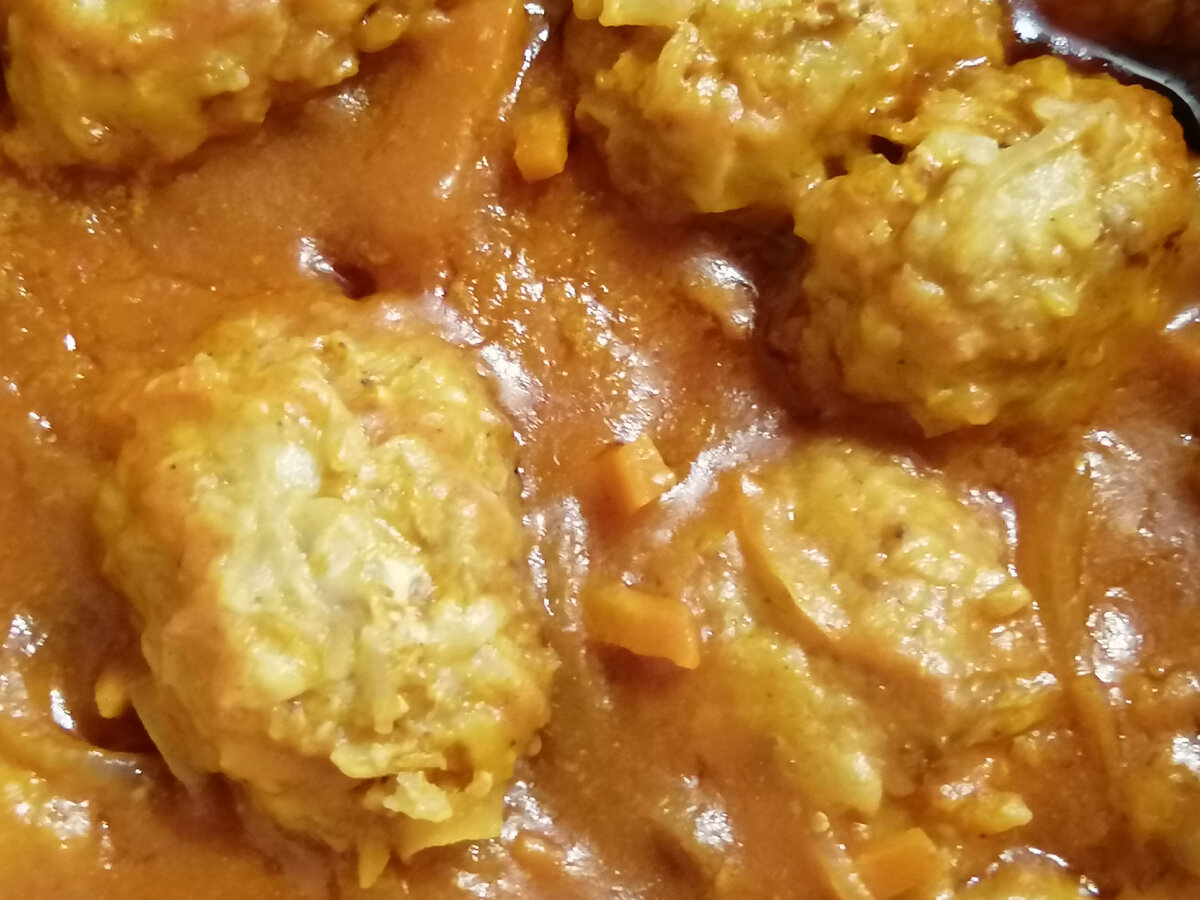 Фото автора: ленивые голубцы на сковороде