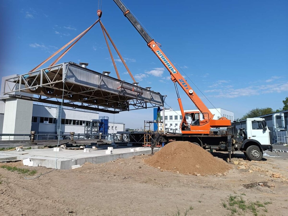 Сборка камеры сушки древесины