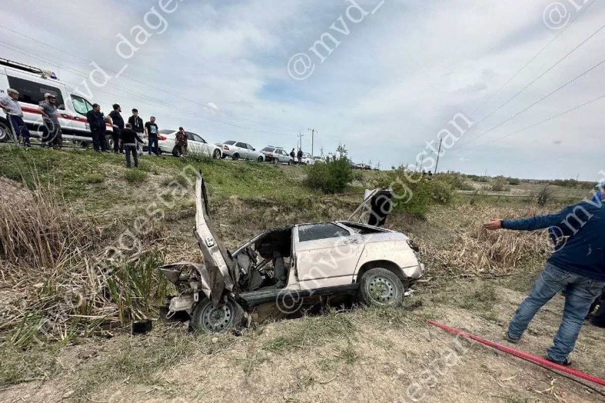    Шесть человек погибли и восемь пострадали в ДТП за сутки в Дагестане