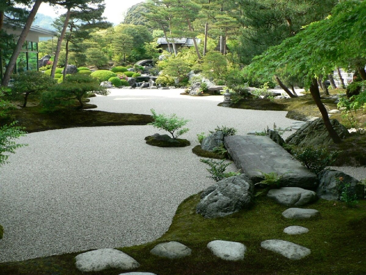 Сад камней в Японии (149 фото)