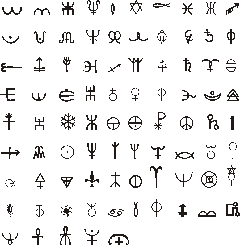Как нарисовать картинки из символов