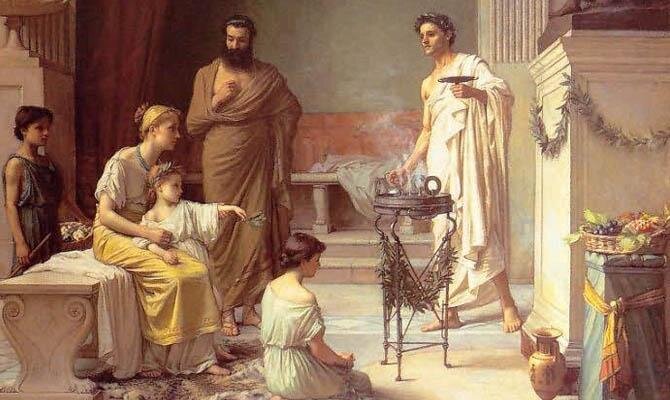     Брак в Древнем Риме чаще всего мог быть прекращен по 2 причинам: смерти одного из супругов или развода.