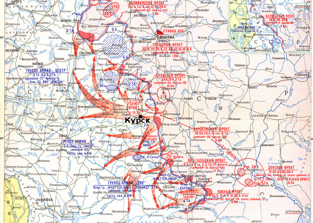 Карта 3 линия фронта. 1943 Год карта военных действий. Линия фронта ВОВ 1943. Военные операции 1943 года карта.