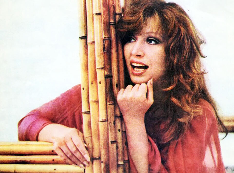 Алла Пугачева. Кадр из фильма "Женщина которая поет".  Режиссер: Александр Орлов. 1978 год.