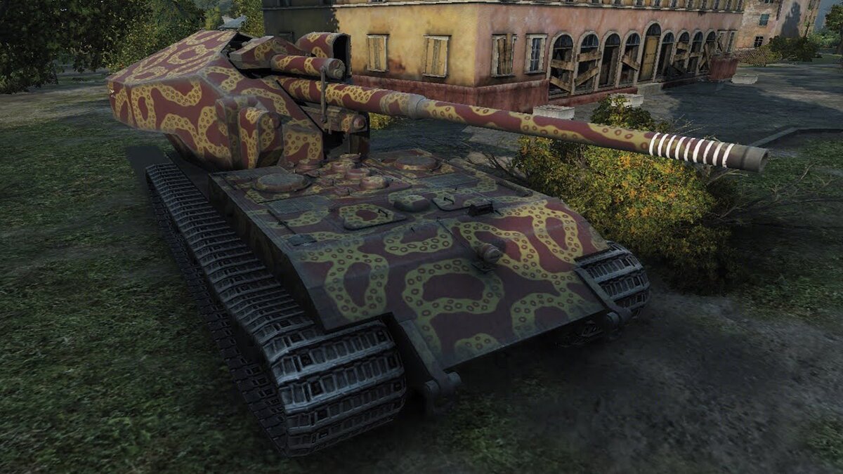 Waffentrager E-100 из World of Tanks