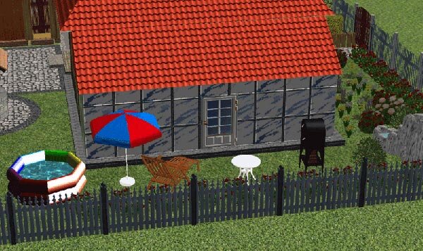 Дизайн усадьбы 6 соток.    domnasele.ru