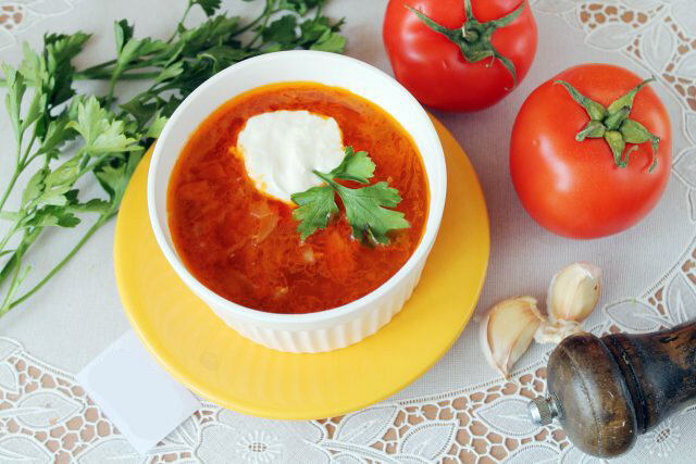 солянка с квашеной капустой