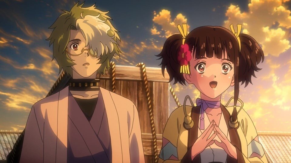 Ситуация в "Кабанери железной крепости" действительно похожа на "Титанов". В мире небольших городов-станций, связанных рельсами, в результате промышленной революции в воздух попадает вирус, превращающий людей в Кабане ("трупов" по-японски). 
