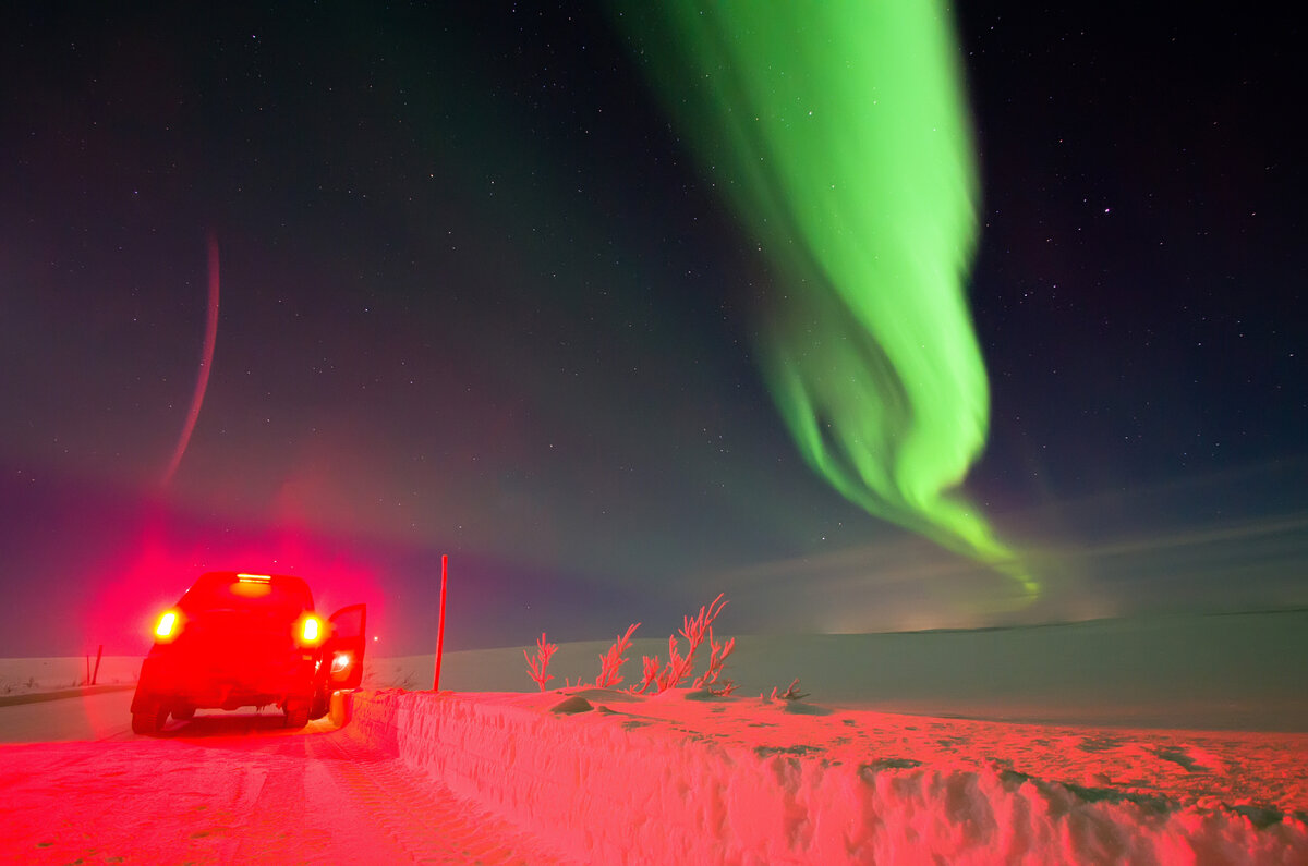 Недалеко от поселка Териберка, Мурманская обл