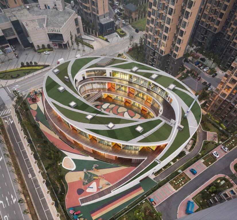 Детский сад в районе Хуэйшань. Яндекс картинки