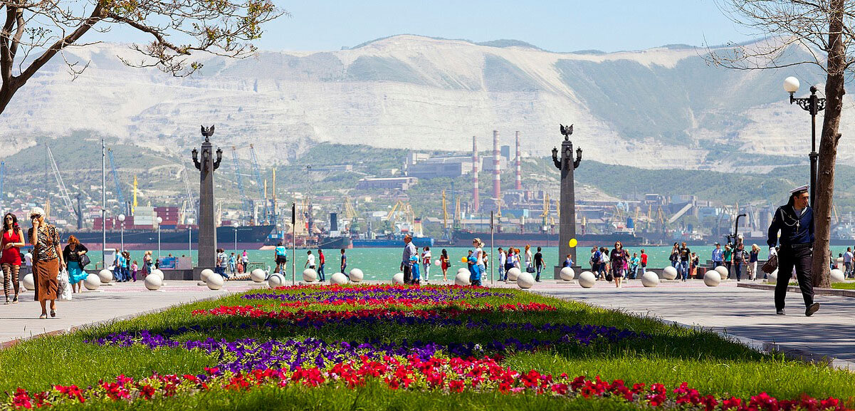 Клумба Новороссийск