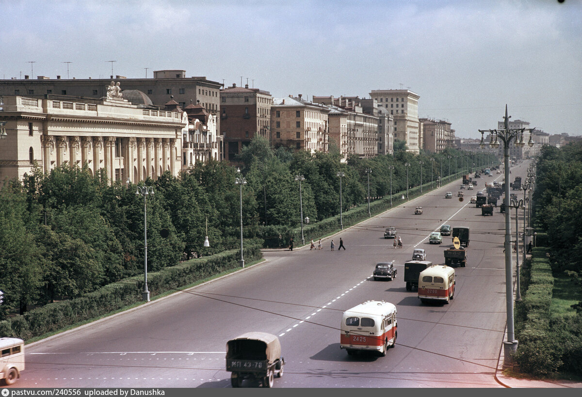 Ленинградский проспект москва старые