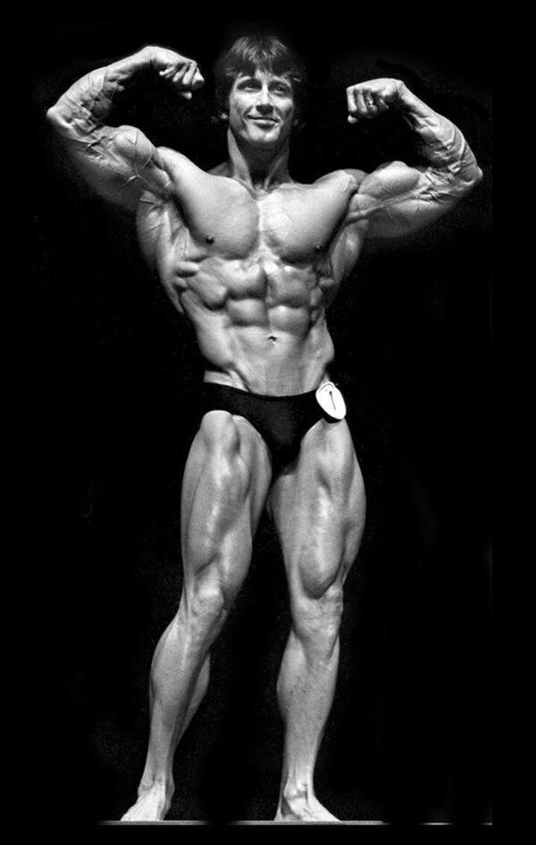 Френк Зейн-яркий представитель эктоморфного телосложения