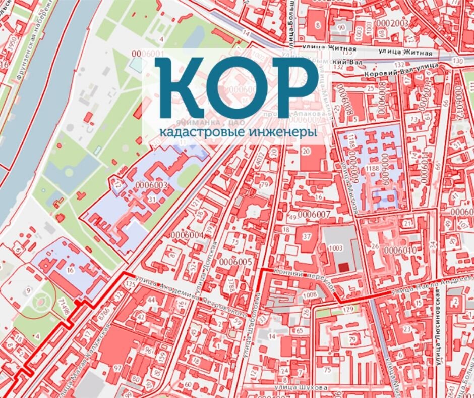Кадастровая карта для кадастровых инженеров