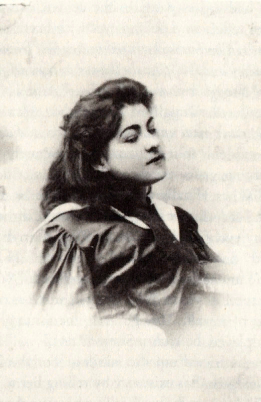 А.Назимова в 15 лет. Одесса, 1894