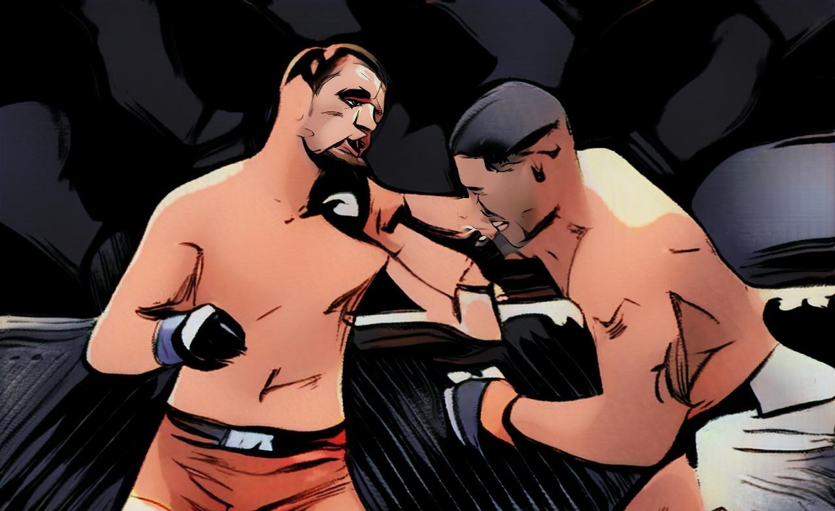 Зелим Имадаев с Дэнни Робертсом