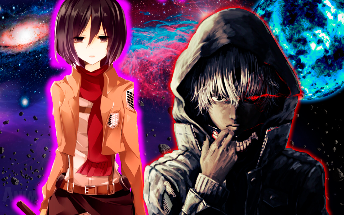 Канеки и микас