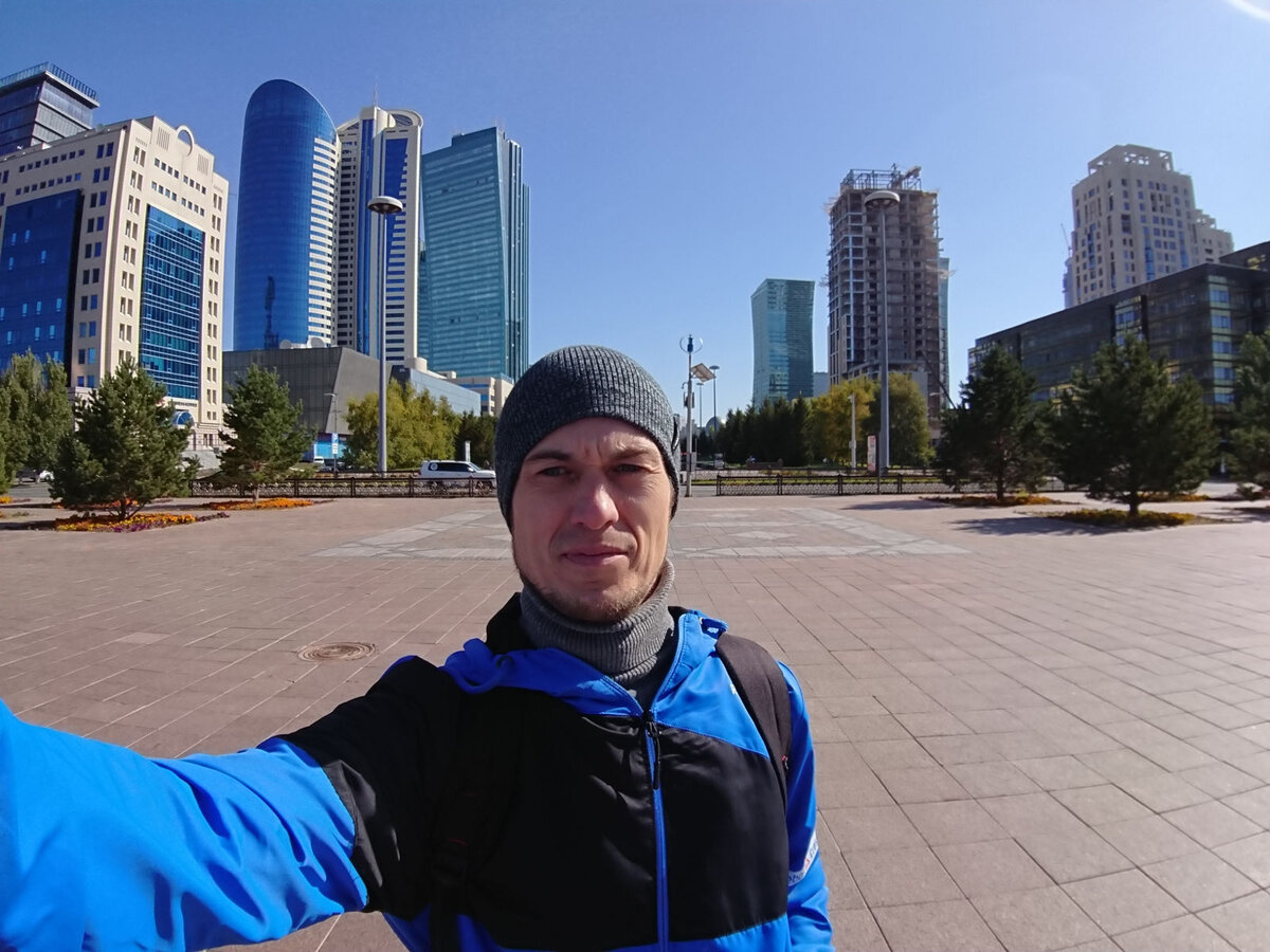 Где-то в центре астаны Казахстана