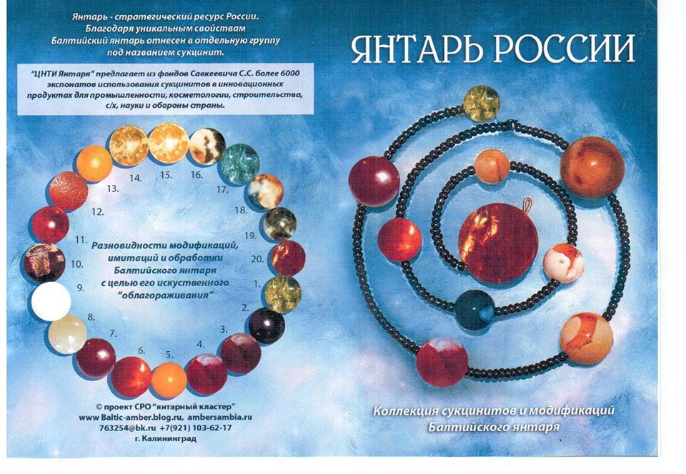 . Согласно завещанию родственников Савкевича С.С.     исключительные права на использование архива научных трудов ,  разработок и коллекций  Савкевича С.С. переданы его ученику Петрову С.В. (президент Совета ЦНТИ янтаря)   Таким образом  произошла преемственная связь передачи  мировых знаний янтаря и дальнейшие  развития  полидисциплинарных исследований  янтаря и  создания основ современного «янтарного образования» для практической реализации .   https://zen.yandex.ru/media/id/5dd57767e72c9417cb728636/on-pobedil-opuhol-mozga-chudodeistvennoi-siloi-iantaria-5df52da98d5b5f00b0262132