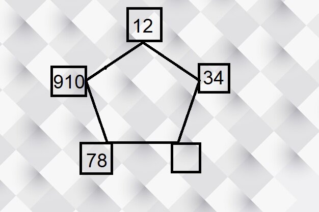 Какое число должно стоять в пустой клетке?
