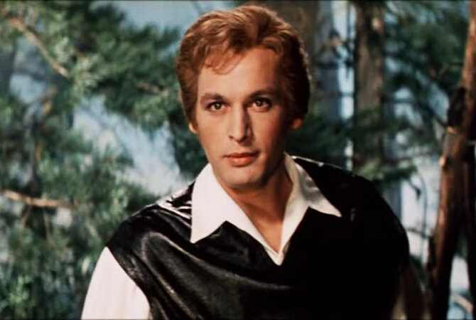 Василий Лановой в фильме "Алые паруса", 1961 год