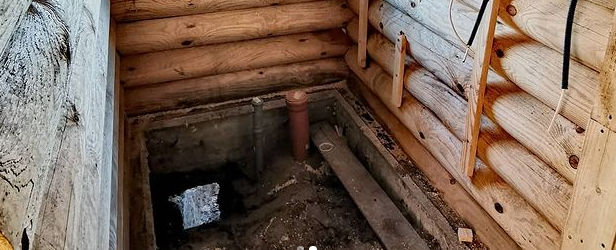 Фотография нашего пола (точнее, что от него осталось!)