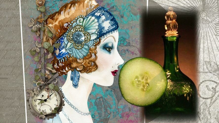 Рецепт еще прапрапрапрабабушкин, хотя сегодня в салонах красоты делают то же самое и называют это поверхностным кислотно-ферментным пилингом // коллаж автора, изображения pixabay.com