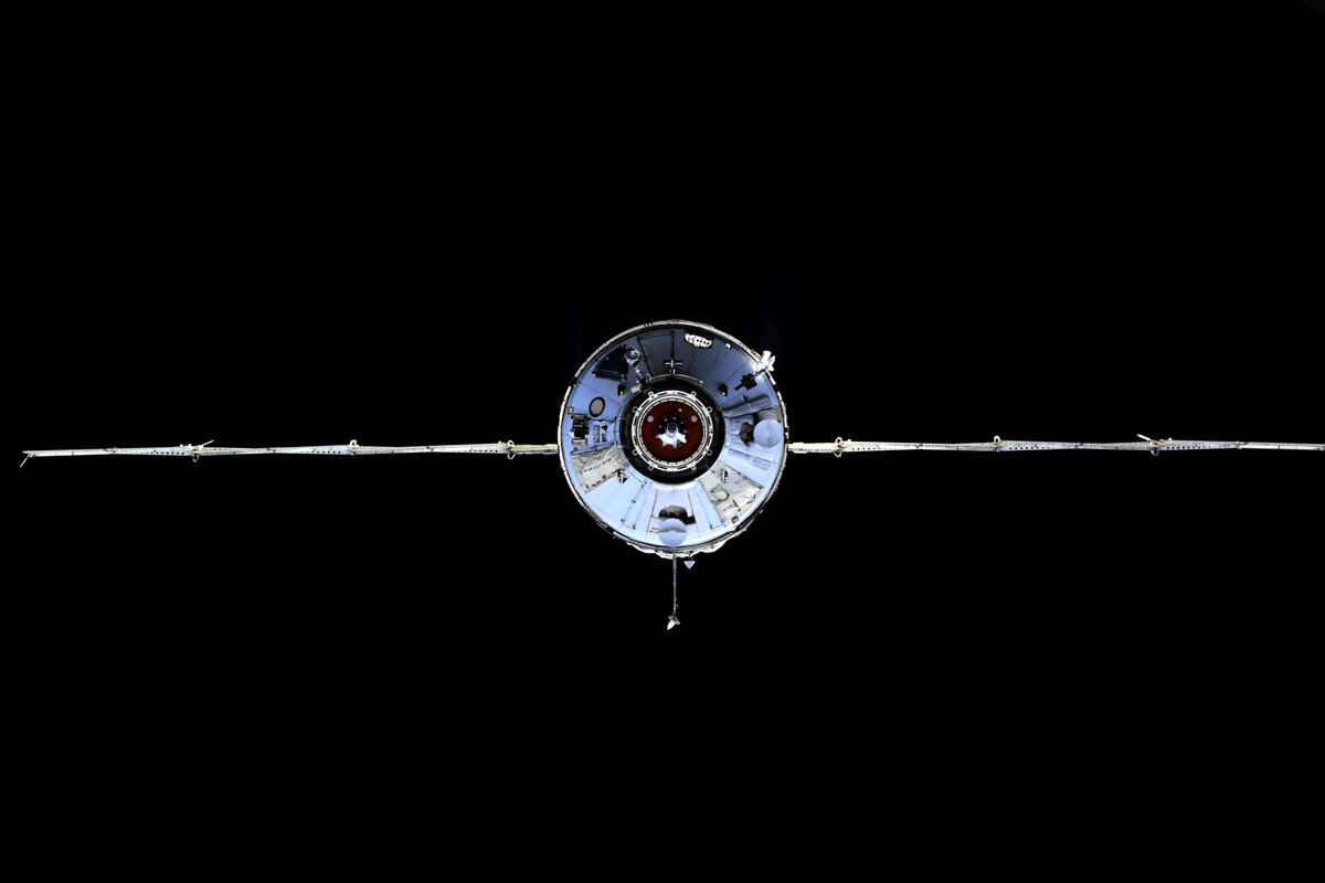 МЛМ-У «Наука» перед стыковкой. Фото: @roscosmos.ru