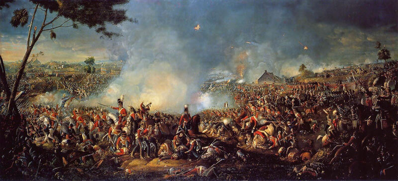 Вильям Сэдлер, «Битва при Ватерлоо». Источник: wikipedia.org