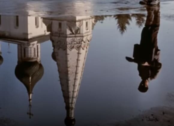 Церковь Ильи Пророка. Кадр из фильма "Афоня", реж. Г.Данелия, 1975 год