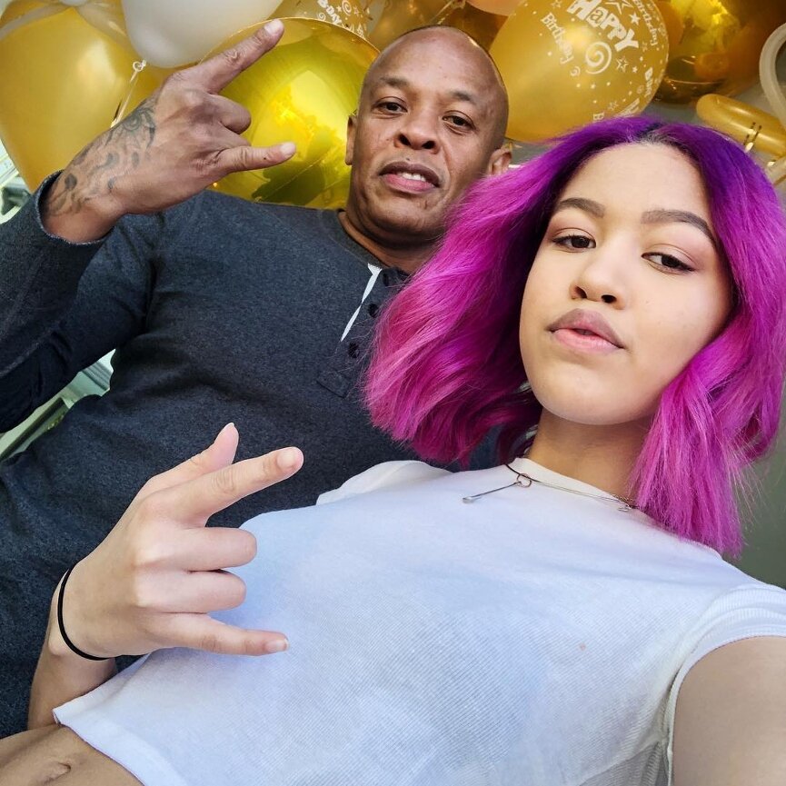 Dr. Dre с дочерью Трули Янг
Фото: Instagram