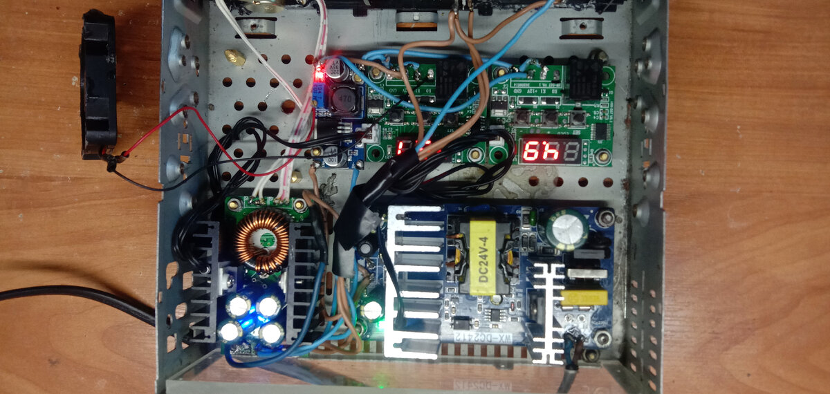 Схема, и расположение компонентов.