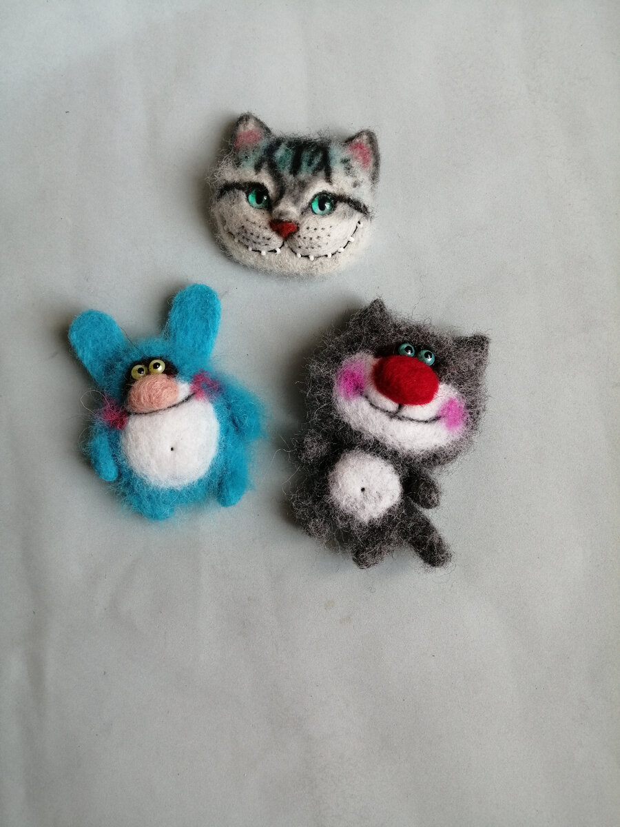 броши 6-8см, цена 500р