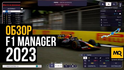 F1 Manager 2023 обзор игры. Зрелищные гонки и детальный менеджмент команды