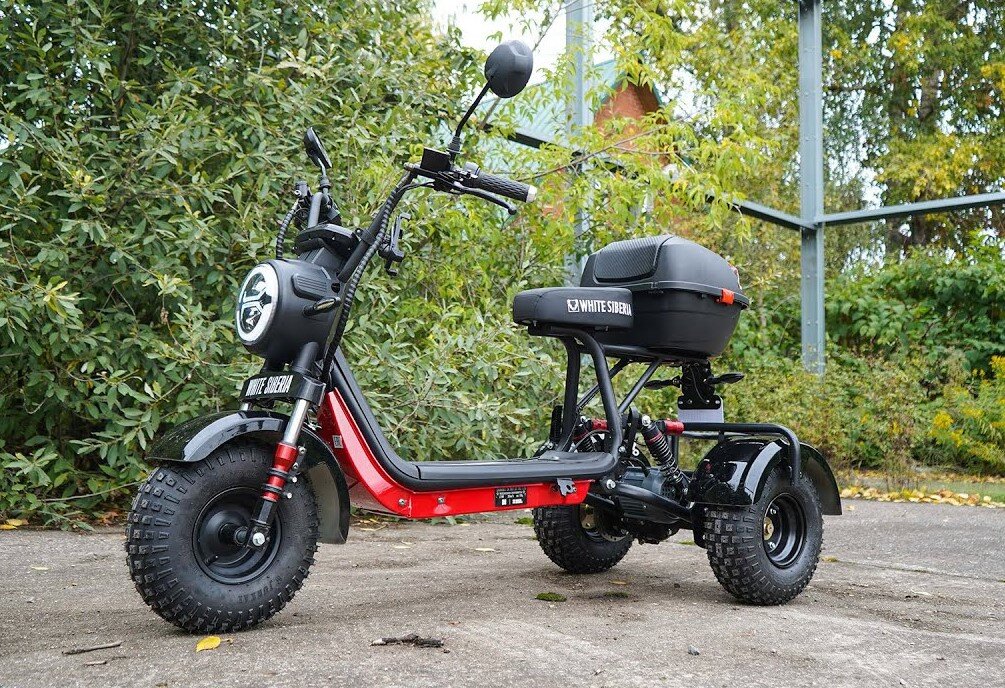 Компактный электротрицикл WHITE SIBERIA Trike Mini  1500W – герой нашего сегодняшнего обзора