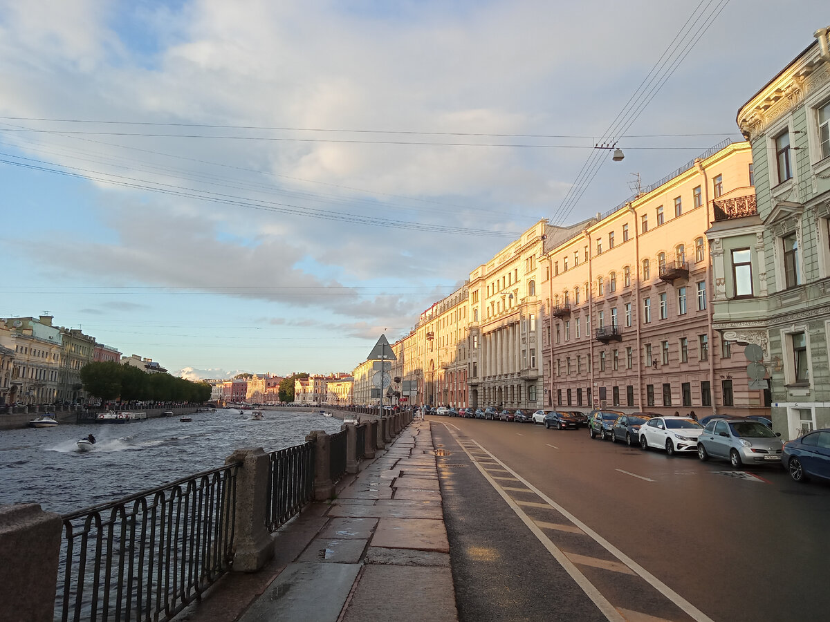 Набережная Фонтанки. Фото автора