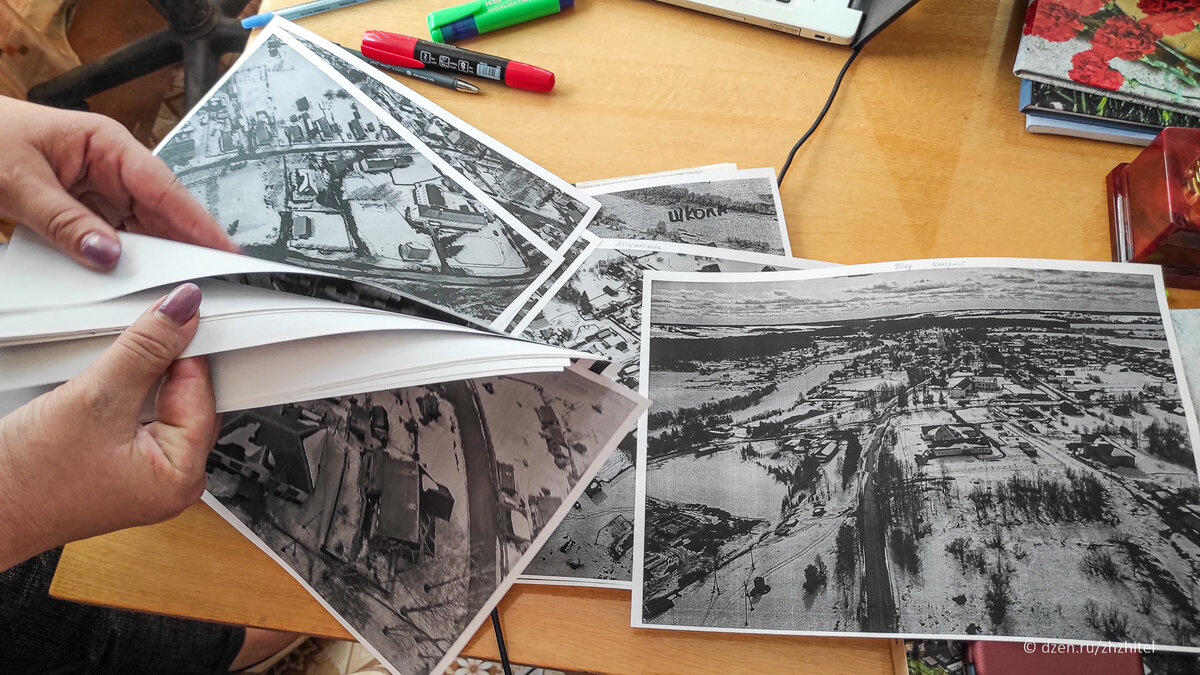 Снимки села Пежма с высоты