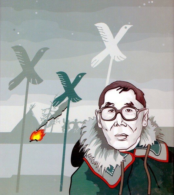 Николай Константинович Оёгир. Работа Сергея Салаткина