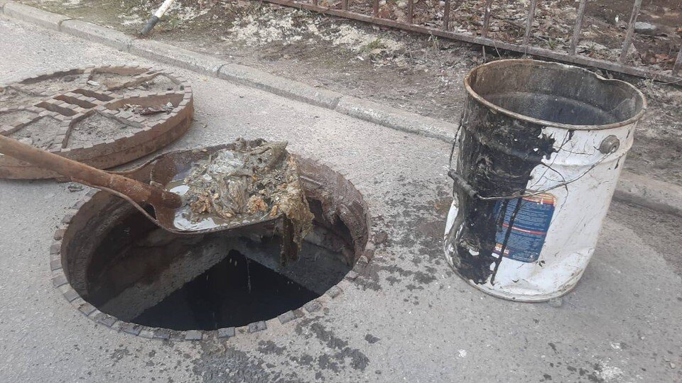     Жирберги регулярно вылавливают из колодцев. Фото: КВ