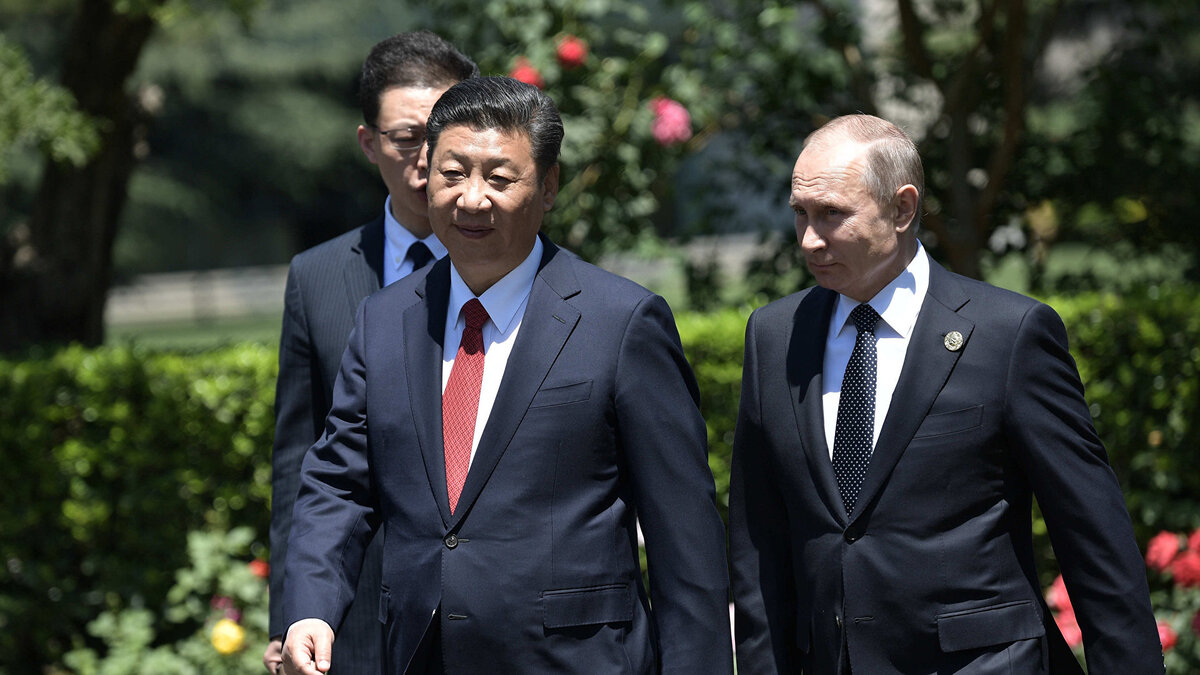    #Рабочая поездка президента РФ В. Путина в Китай© РИА Новости . Алексей Никольский