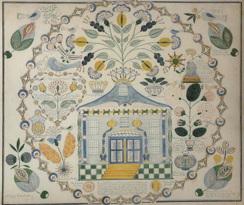 Подарок Элизе Энн Тейлор от матушки Люси , 1851 г. 
