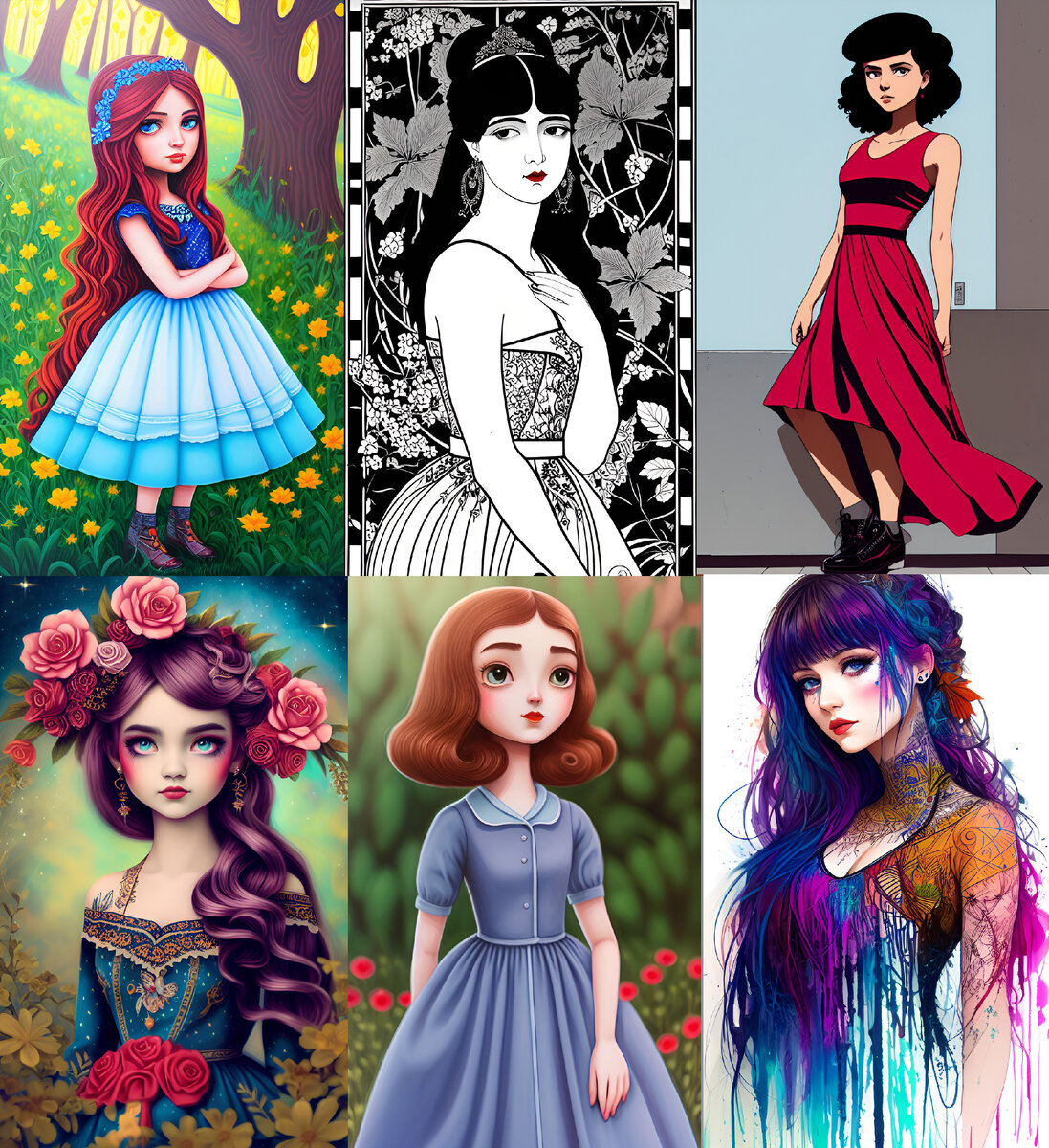 Стили для нейросети. Запрос и художники в статье