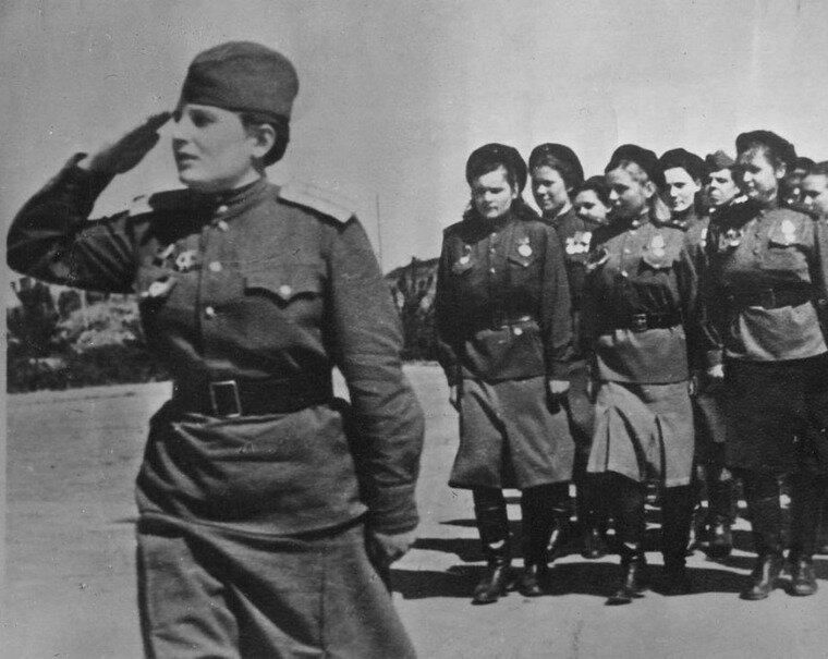 Женский батальон. Великая Отечественная Война 1941-1945. waralbum.ru