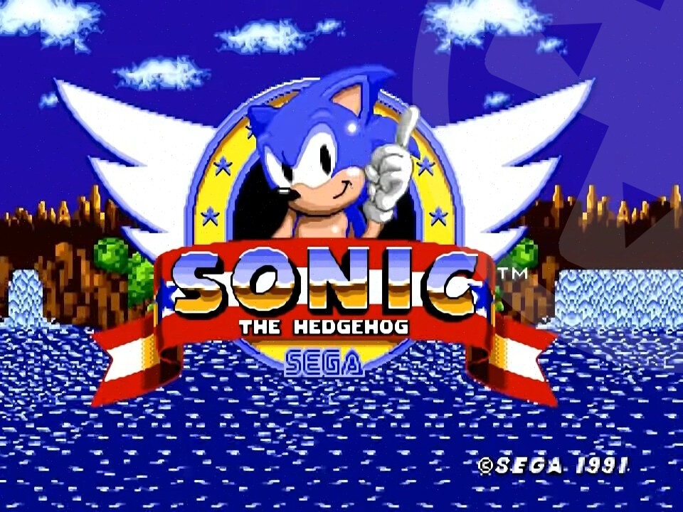 Sonic - sega 16 bit
