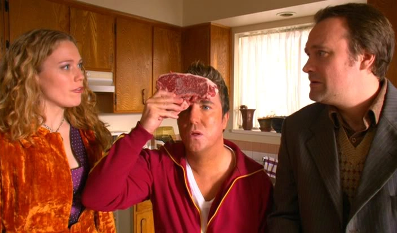 Кадр из фильма A Dog's Breakfast. Режиссер: Дэвид Хьюлетт. Оператор: Джеймс Альфред Менар. Производство: Kibble Productions