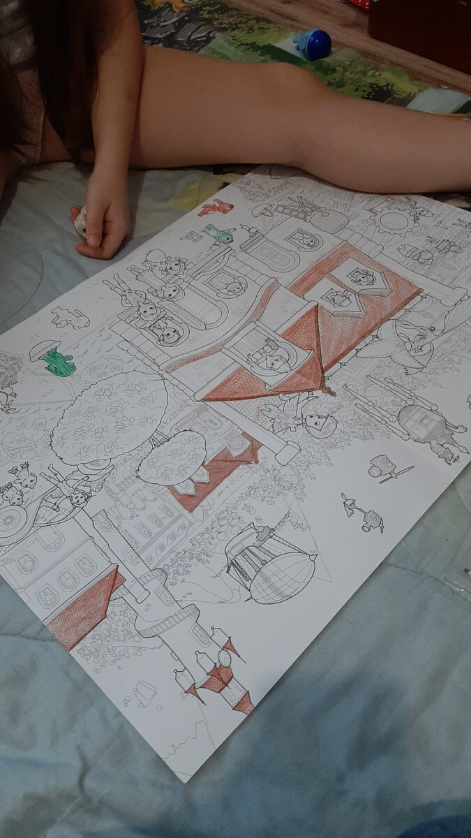 Раскраска "плакат" 580/410 мм.