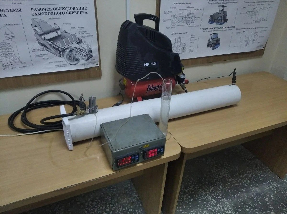 На фото: макет устройства 