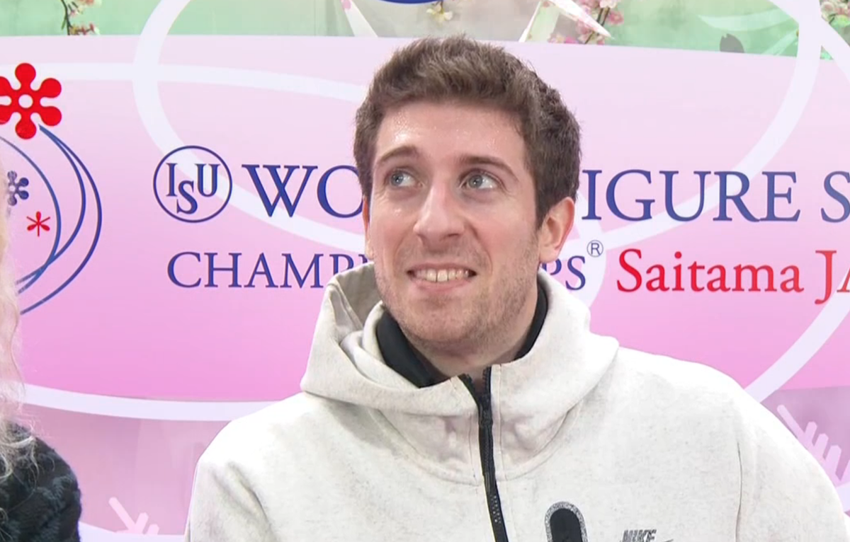 Морис Квителашвили был в гораздо более приподнятом настроении